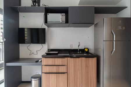 Studio à venda com 23m², 1 quarto e sem vagaCozinha