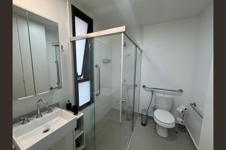 Apartamento para alugar com 38m², 1 quarto e sem vaga Apartamento para alugar com 38m², 1 quarto e sem vagaBanheiro