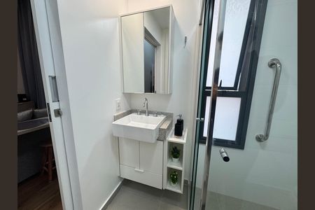 Apartamento para alugar com 38m², 1 quarto e sem vaga Apartamento para alugar com 38m², 1 quarto e sem vagaBanheiro