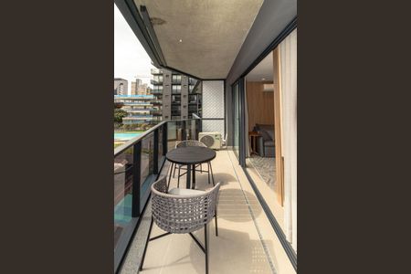 Apartamento à venda com 46m², 1 quarto e 1 vagaVaranda