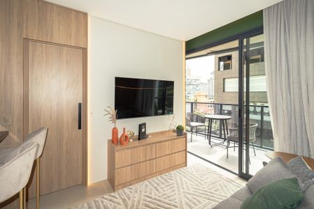 Apartamento à venda com 46m², 1 quarto e 1 vagaSala