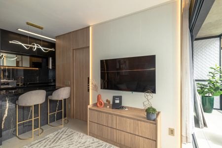 Apartamento à venda com 46m², 1 quarto e 1 vagaSala