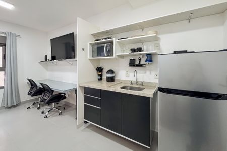 Studio à venda com 20m², 1 quarto e sem vagaCozinha