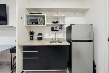 Studio à venda com 20m², 1 quarto e sem vagaCozinha