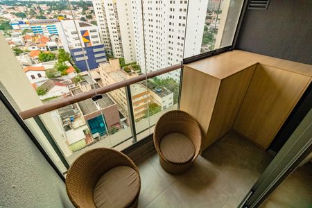 Studio à venda com 25m², 1 quarto e sem vagaVaranda