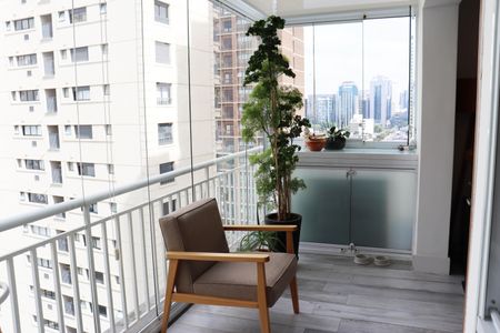 Apartamento à venda com 70m², 1 quarto e 1 vagaVaranda da Sala