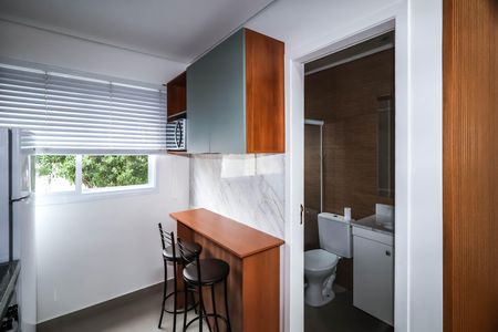 Sala e Cozinha de apartamento para alugar com 1 quarto, 34m² em Ipiranga, São Paulo
