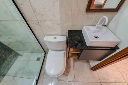 Casa de condomínio para alugar com 52m², 1 quarto e sem vaga Casa de condomínio para alugar com 52m², 1 quarto e sem vagaBanheiro