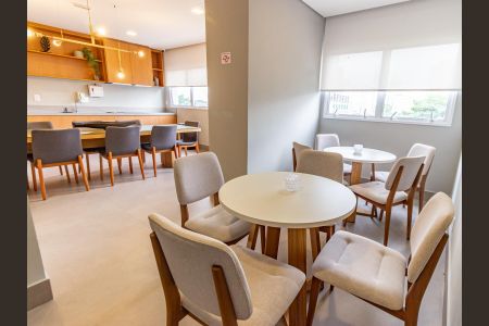 Apartamento à venda com 26m², 1 quarto e sem vagaÁrea comum - Salão de festas