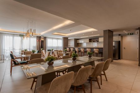 Apartamento à venda com 56m², 2 quartos e 1 vaga Apartamento à venda com 56m², 2 quartos e 1 vagaÁrea comum - Salão de festas