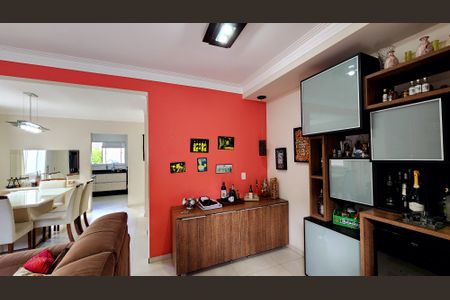 Casa de condomínio à venda com 128m², 3 quartos e 2 vagasSala