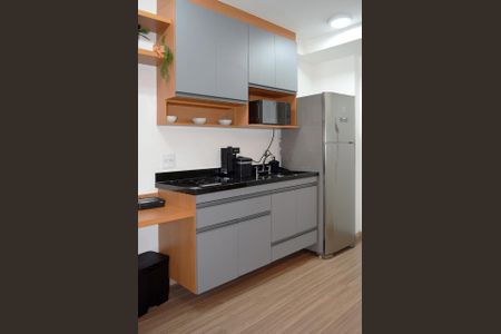 Studio à venda com 25m², 1 quarto e sem vagaCozinha