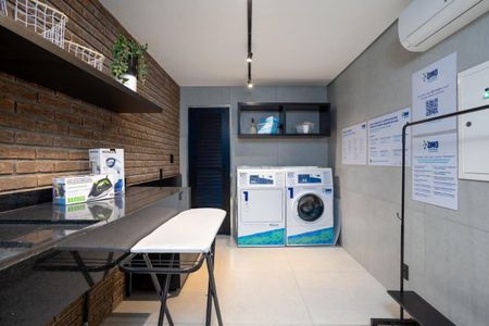 Studio à venda com 25m², 1 quarto e sem vagaLavanderia