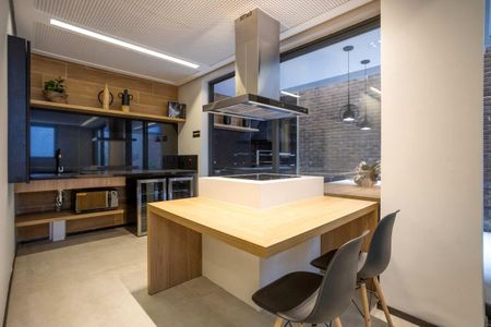 Studio à venda com 25m², 1 quarto e sem vagaÁrea gourmet