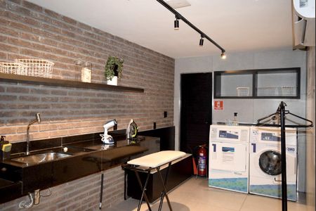 Studio à venda com 25m², 1 quarto e sem vagaLavanderia