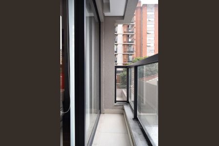 Studio à venda com 25m², 1 quarto e sem vagaVaranda