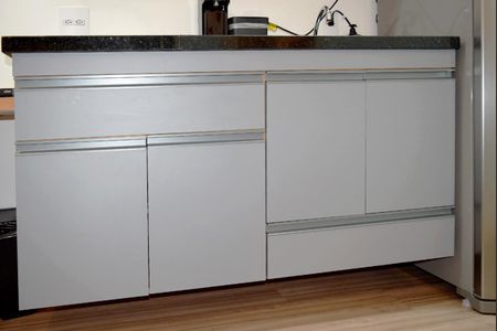 Studio à venda com 25m², 1 quarto e sem vagaCozinha