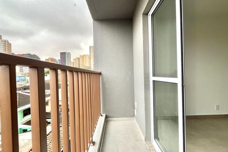 Apartamento para alugar com 27m², 1 quarto e sem vagaVaranda