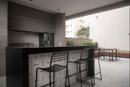 Studio à venda com 26m², 1 quarto e sem vagaÁrea comum - Churrasqueira