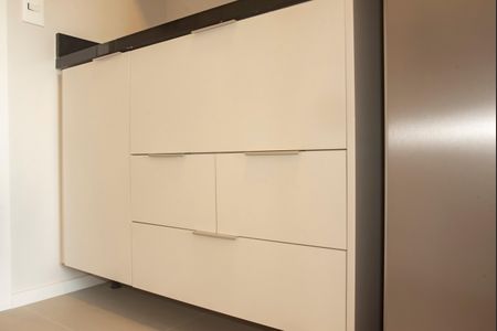 Studio à venda com 26m², 1 quarto e sem vagaCozinha