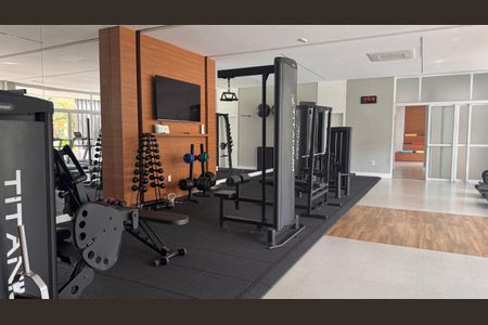 Apartamento para alugar com 110m², 2 quartos e 2 vagasÁrea comum - Academia