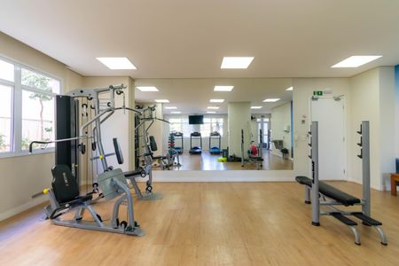 Apartamento à venda com 58m², 2 quartos e 1 vaga Apartamento à venda com 58m², 2 quartos e 1 vagaÁrea comum - Academia