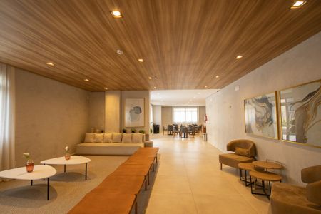 Apartamento para alugar com 63m², 2 quartos e 1 vaga Apartamento para alugar com 63m², 2 quartos e 1 vagaÁrea comum - Salão de festas