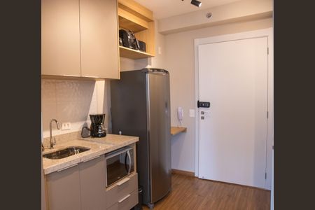 Studio à venda com 25m², 1 quarto e sem vagaCozinha