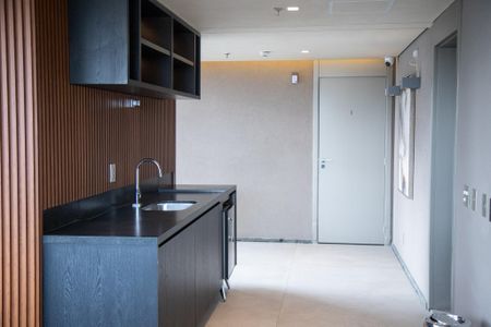 Studio à venda com 25m², 1 quarto e sem vagaÁrea gourmet