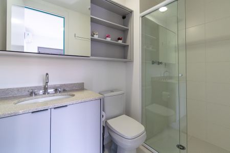 Apartamento para alugar com 29m², 1 quarto e sem vaga Apartamento para alugar com 29m², 1 quarto e sem vagaBanheiro
