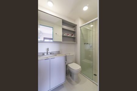 Apartamento para alugar com 29m², 1 quarto e sem vaga Apartamento para alugar com 29m², 1 quarto e sem vagaBanheiro da Suíte