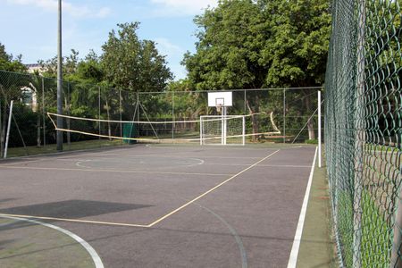 Casa de condomínio para alugar com 782m², 6 quartos e 8 vagasÁrea comum - Quadra esportiva