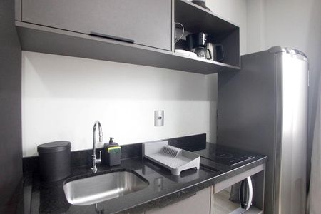 Studio à venda com 26m², 1 quarto e sem vagaStudio - Cozinha Detalhe