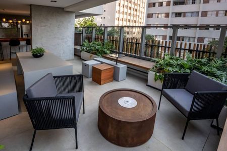 Apartamento para alugar com 33m², 1 quarto e sem vagaÁrea comum - Salão de festas