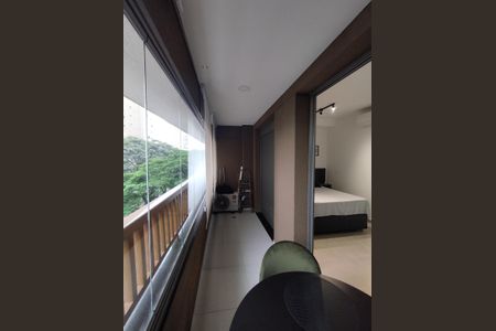 Apartamento para alugar com 33m², 1 quarto e sem vagaVaranda