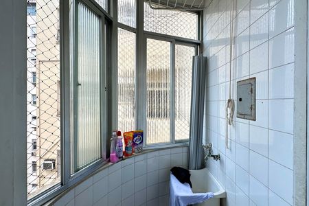 Área de serviço de apartamento para alugar com 1 quarto, 39m² em Copacabana, Rio de Janeiro