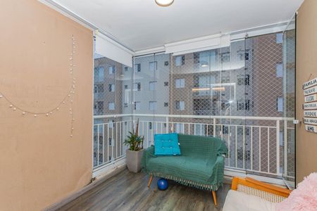 Apartamento à venda com 69m², 2 quartos e 1 vagaVaranda