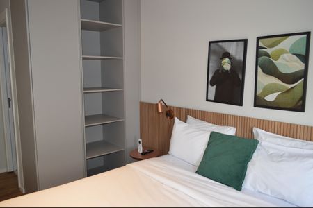 Apartamento à venda com 47m², 1 quarto e 1 vagaQuarto