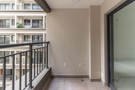 Studio para alugar com 34m², 1 quarto e sem vagaVaranda