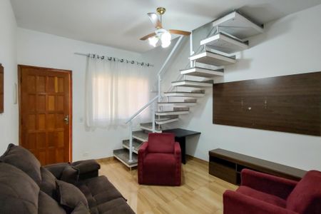 Casa de condomínio para alugar com 63m², 2 quartos e 1 vagaSala