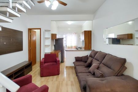 Casa de condomínio para alugar com 63m², 2 quartos e 1 vagaSala