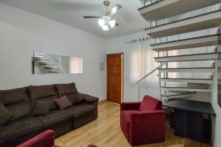 Casa de condomínio para alugar com 63m², 2 quartos e 1 vagaSala