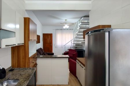 Casa de condomínio para alugar com 63m², 2 quartos e 1 vagaCozinha