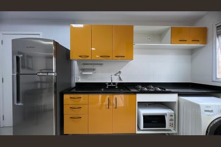 Studio para alugar com 38m², 1 quarto e 1 vaga Studio para alugar com 38m², 1 quarto e 1 vagaCozinha