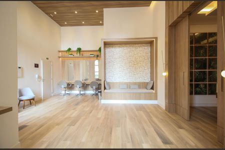 Apartamento para alugar com 65m², 2 quartos e 2 vagas Apartamento para alugar com 65m², 2 quartos e 2 vagasÁrea comum - Espaço Mulher