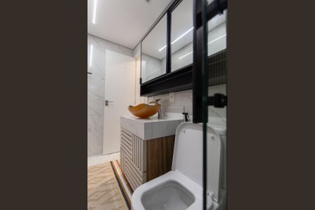 Apartamento à venda com 80m², 1 quarto e 1 vagaBanheiro da Suíte