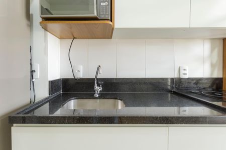 Studio para alugar com 31m², 1 quarto e sem vaga Studio para alugar com 31m², 1 quarto e sem vagaCozinha