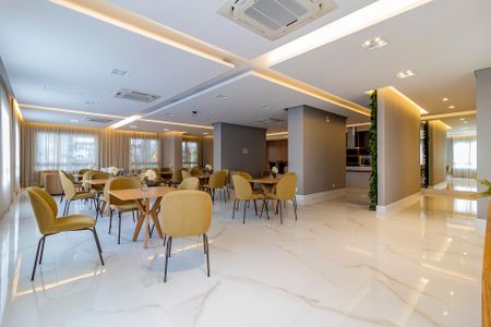 Apartamento à venda com 61m², 2 quartos e 1 vagaÁrea comum - Salão de festas