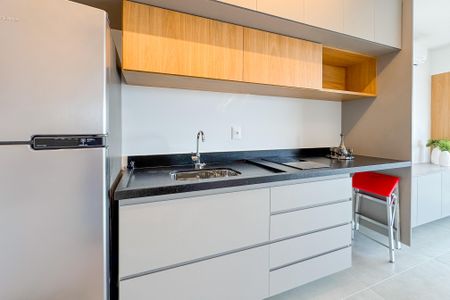 Studio à venda com 28m², 1 quarto e sem vaga Studio à venda com 28m², 1 quarto e sem vagaCozinha