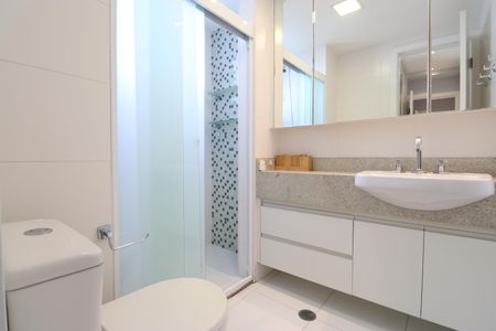 Apartamento para alugar com 120m², 3 quartos e 4 vagasBanheiro da Suíte 3